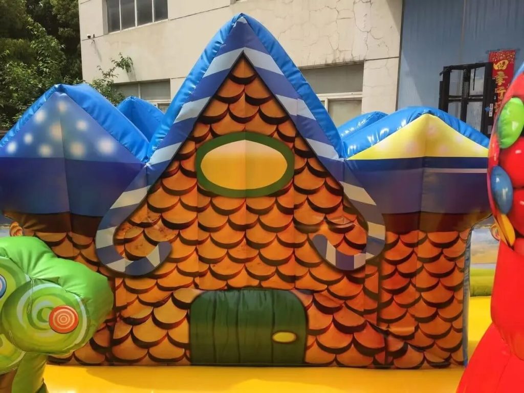 Woodland Forest Inflatable Bounce House