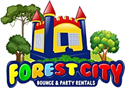 Forest City Bounce and Party Rentals Logo